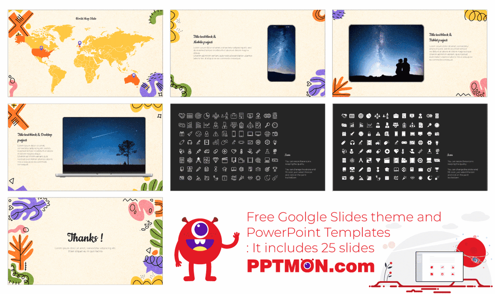 Family Fun Presentation Template - Google Slides and PowerPoint