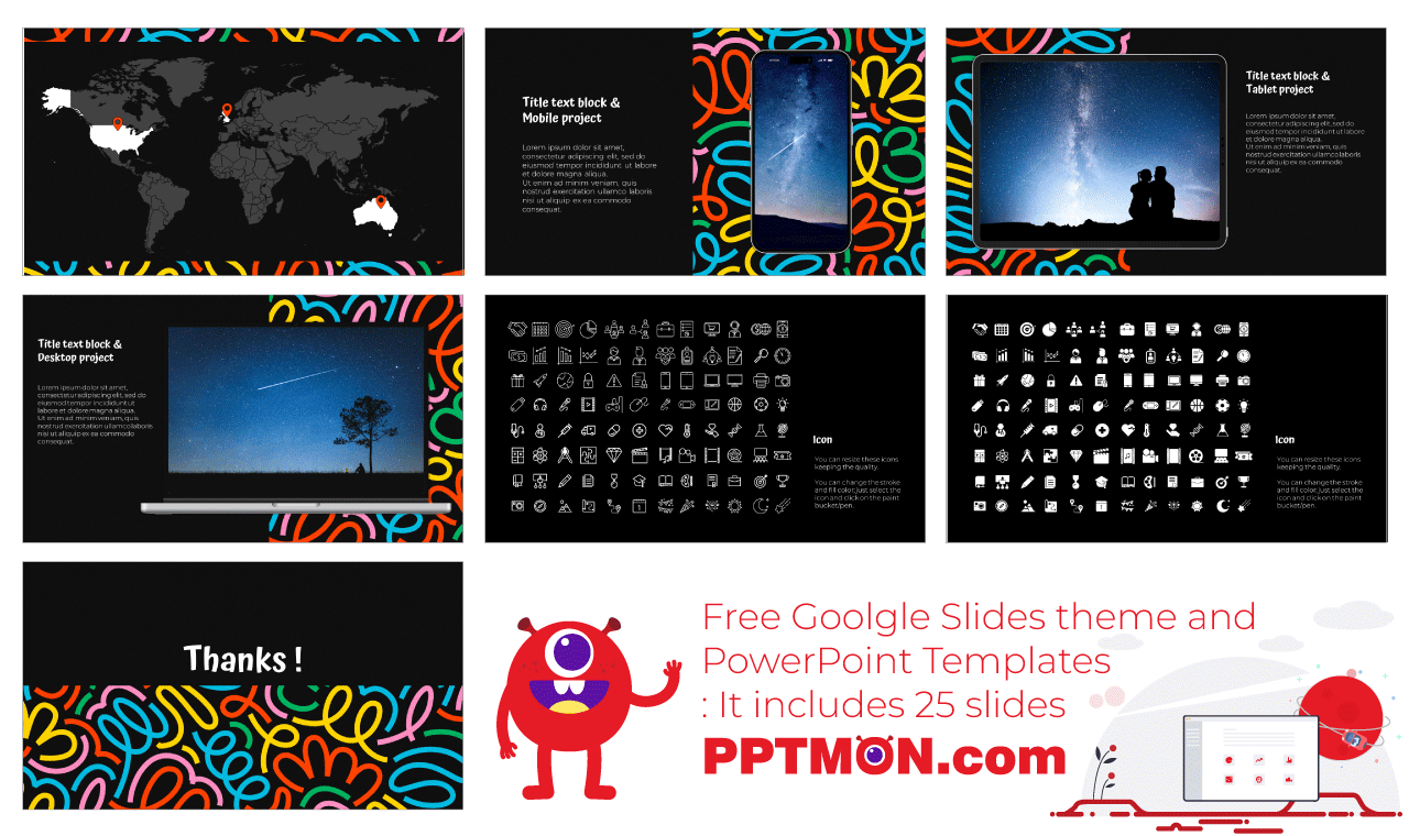 Geometric Pattern Google Slides Themes PowerPoint Templates