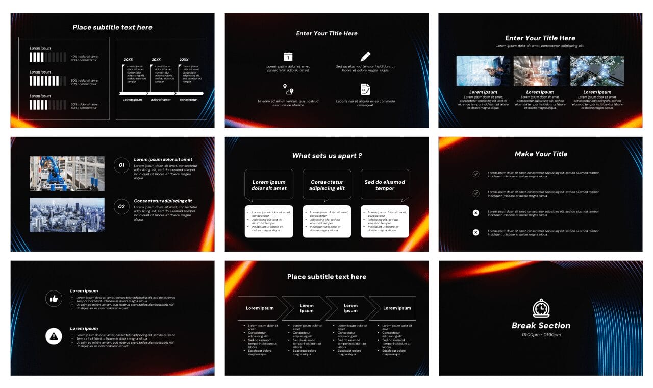 IT Report Free Google Slides Themes PowerPoint Templates