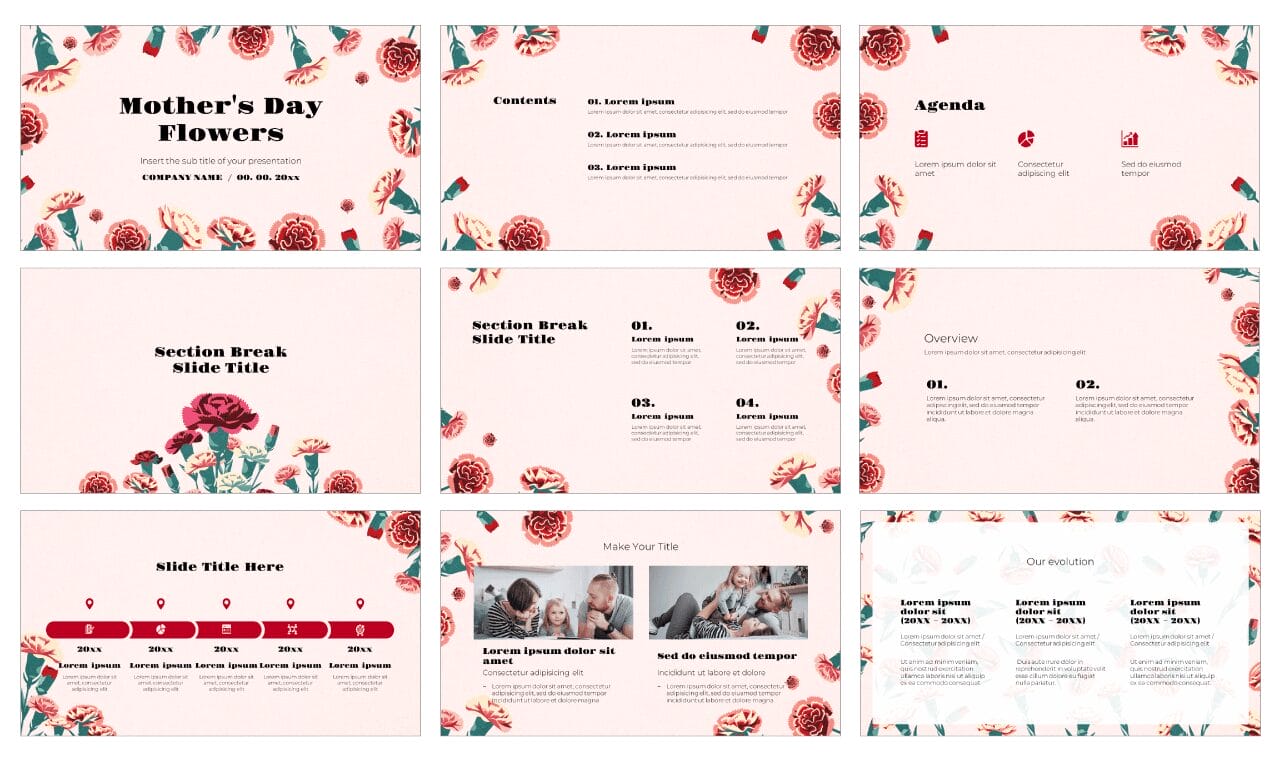 Mother's Day Free Google Slides Themes PowerPoint Templates