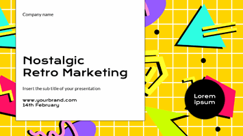 Nostalgic Retro Marketing Google Slides PowerPoint Templates