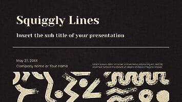 Squiggly Lines Free Google Slides Themes PowerPoint Templates