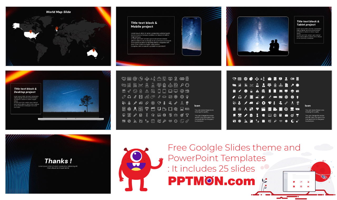 Tech-savvy Free Google Slides Themes PowerPoint Templates