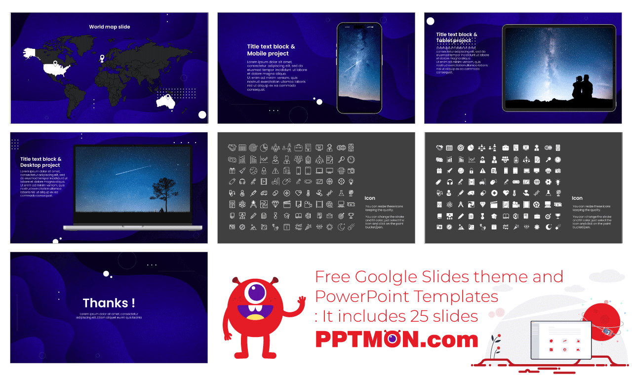 Waves Newsletter Google Slides Themes PowerPoint Templates