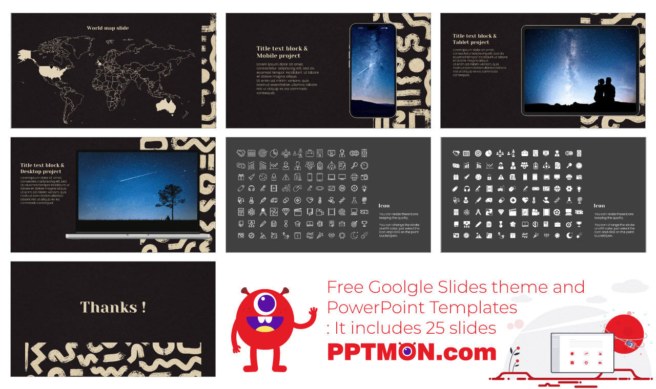 Wavy Pattern Google Slides Themes PowerPoint Templates