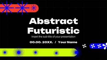 Abstract Futuristic Presentation Templates - Google Slides and PPT