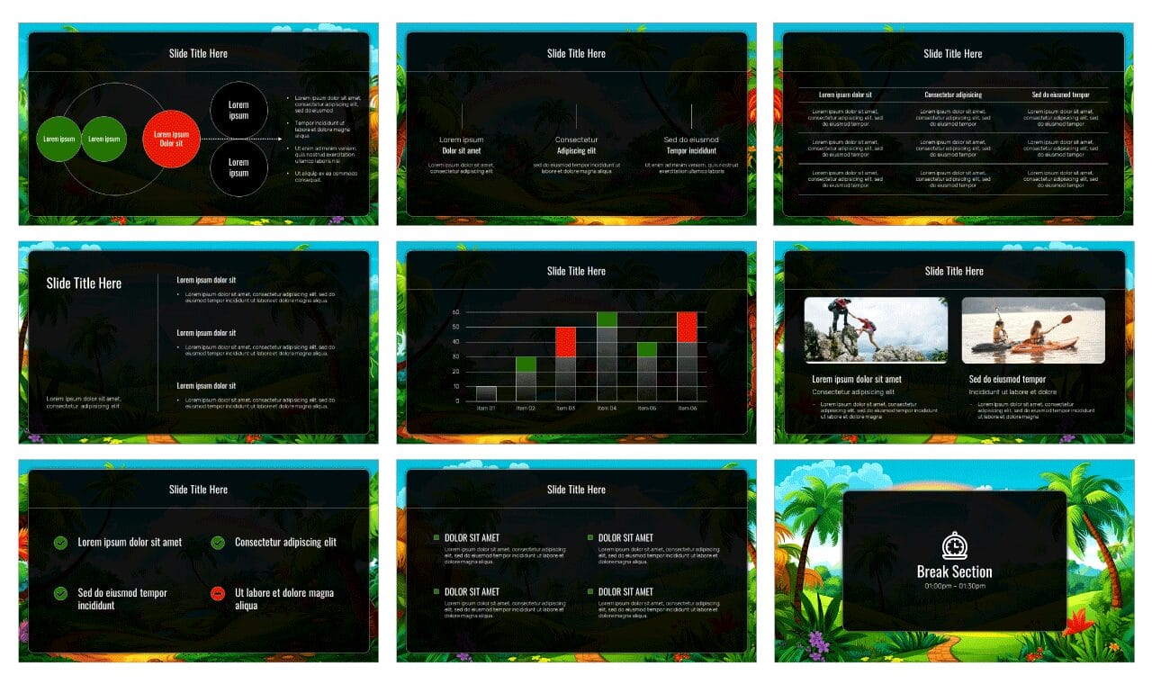 Adventure Free Google Slides Themes PowerPoint Templates