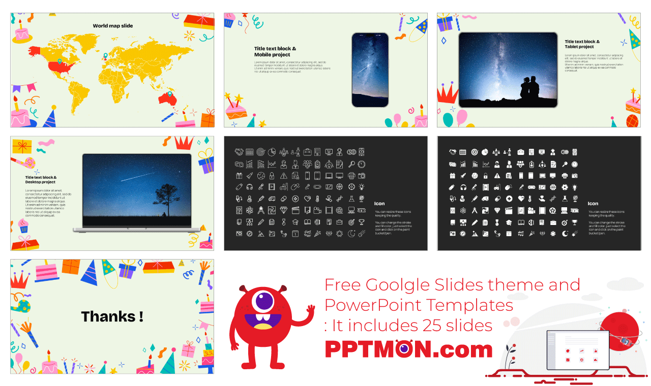 Birthday Google Slides Themes PowerPoint Templates