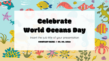 Celebrate World Oceans Day Google Slides PowerPoint Templates