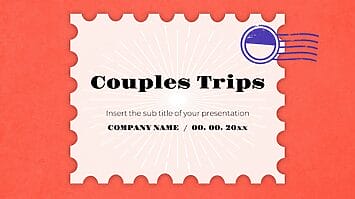 Couples Trips Presentation Templates - Google Slides PowerPoint