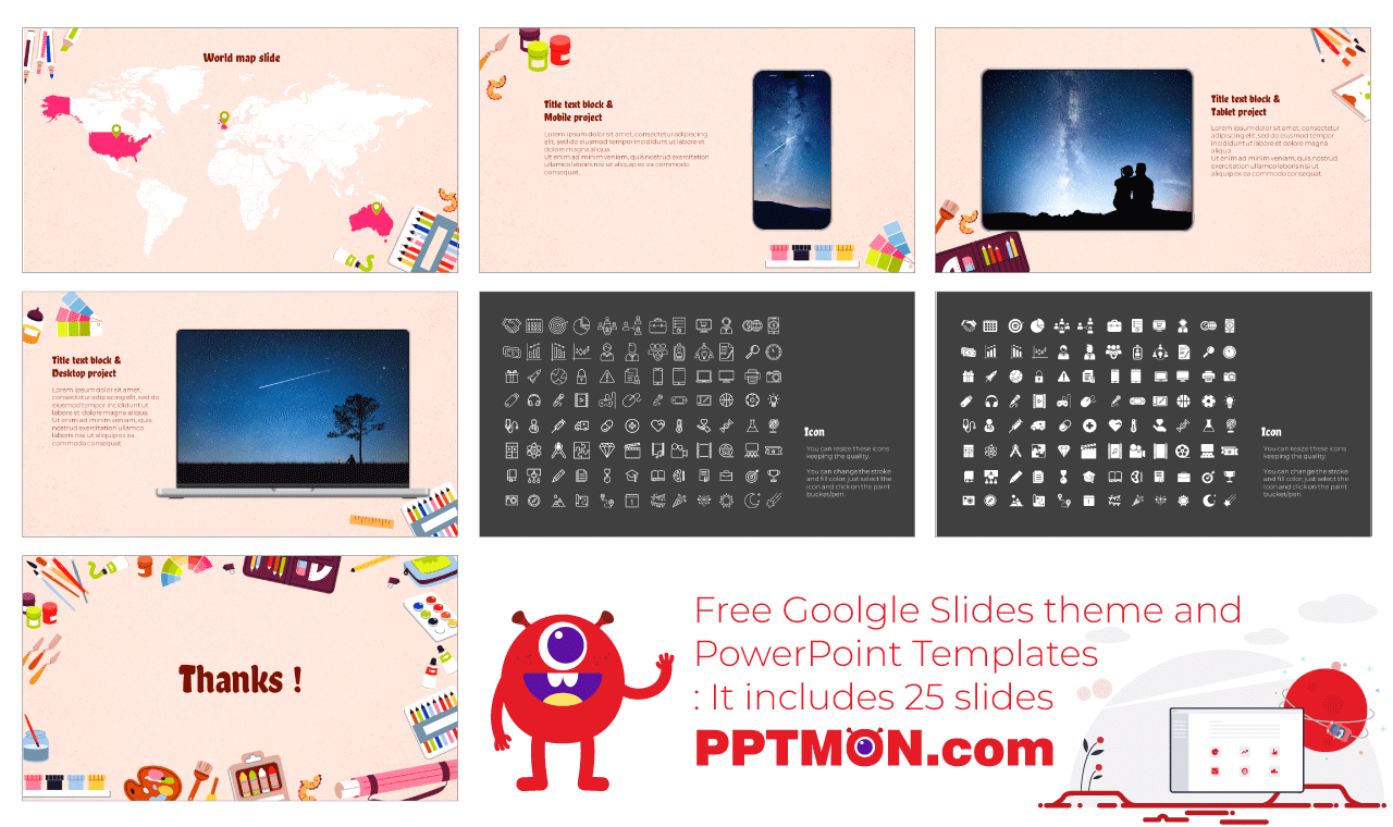 Drawing Free Google Slides Themes and PowerPoint Templates