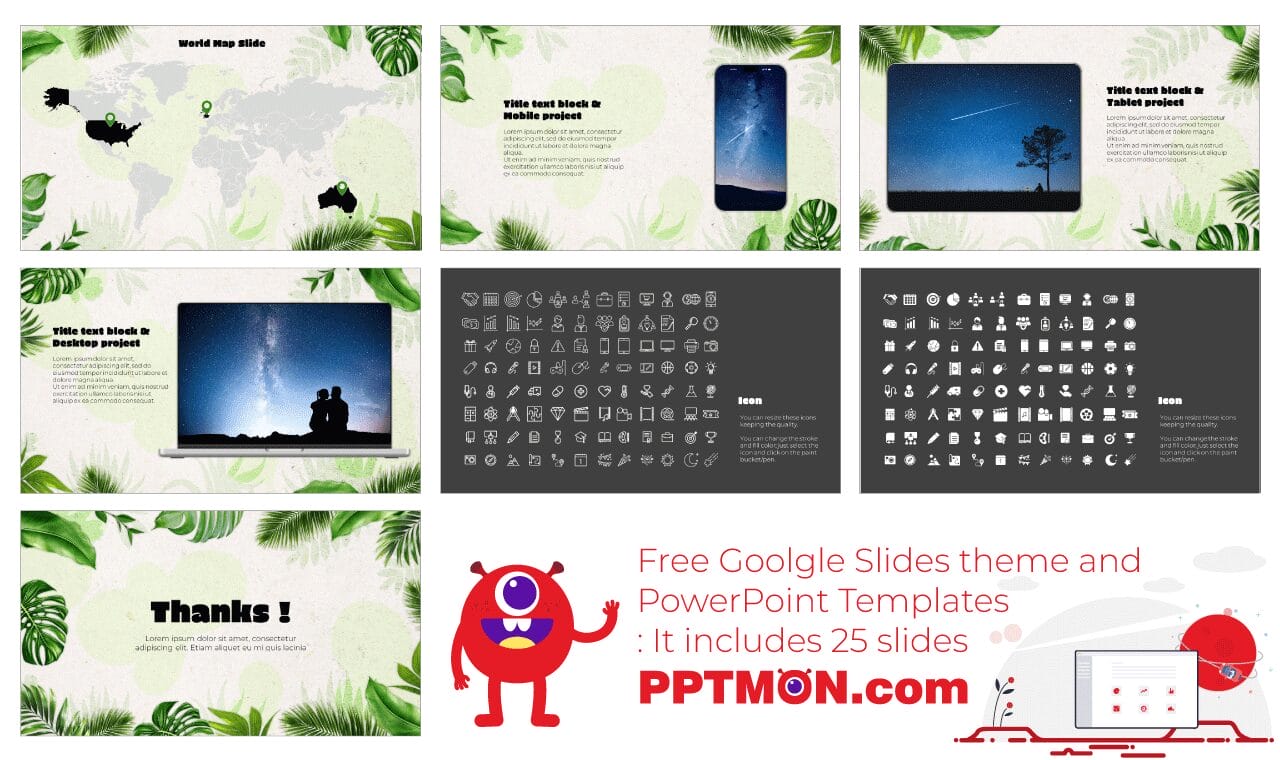 Environmental Awareness Google Slides Theme PowerPoint Template