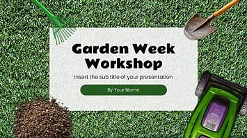 Garden Week Workshop Free Google Slides PowerPoint Templates