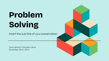 Problem Solving Presentation Template Google Slides PowerPoint