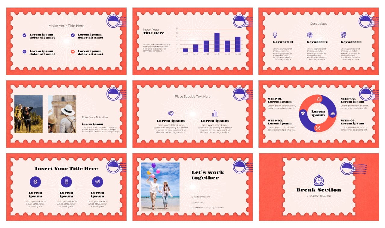 Romantic Getaway Free Google Slides Themes PowerPoint Templates