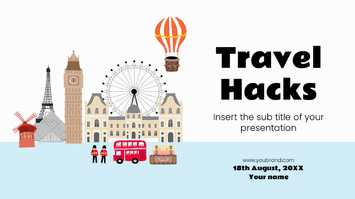 Travel Hacks Presentation Template - Google Slides PowerPoint