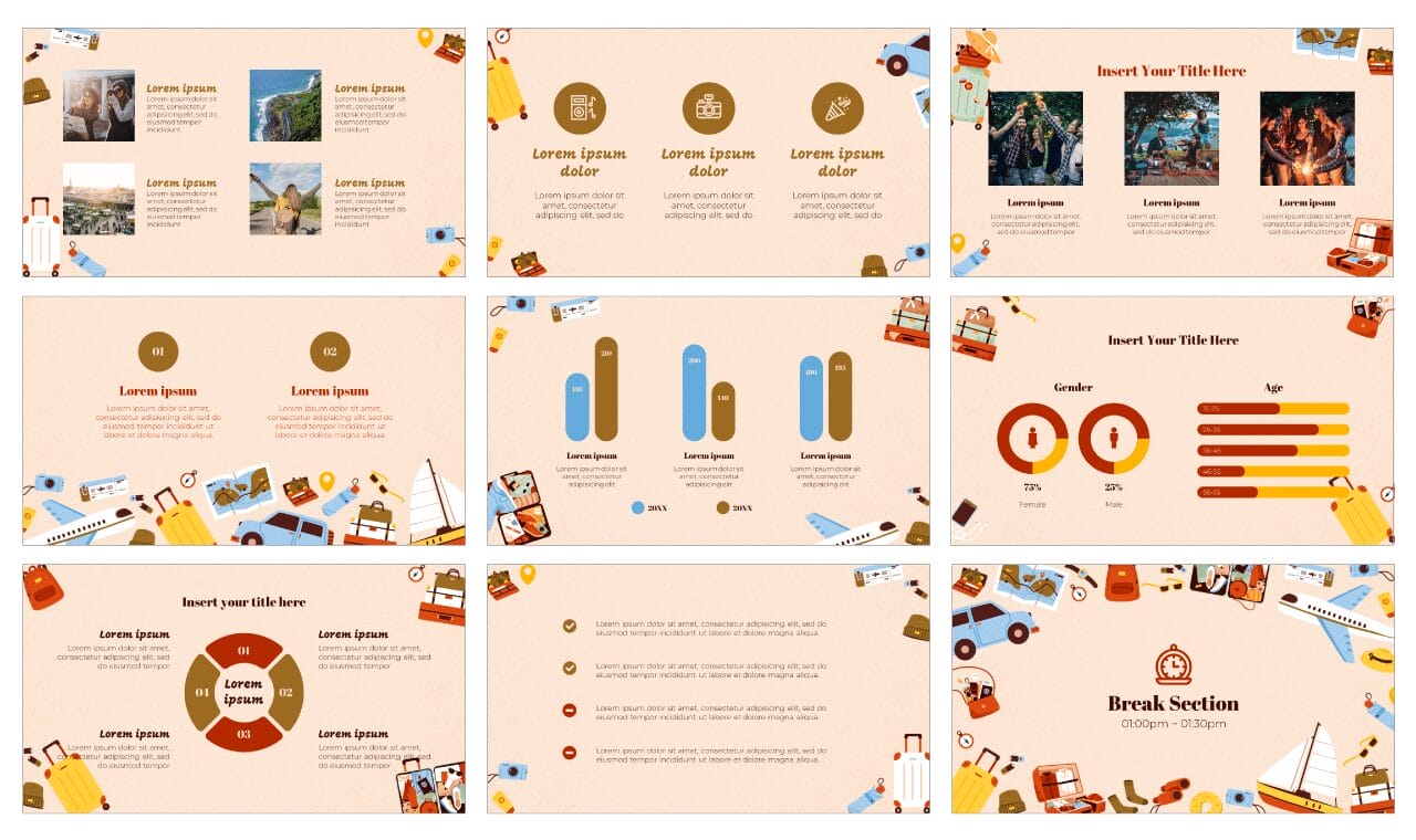 Travel Tip Free Google Slides Themes PowerPoint Templates