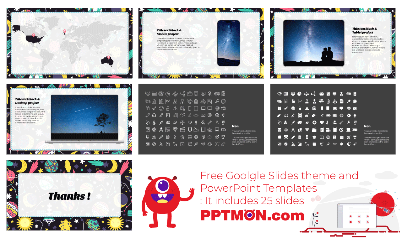 Universe Free Google Slides Themes PowerPoint Templates