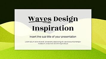 Waves Design Inspiration Google Slides Themes PPT Templates