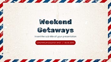 Weekend Getaways Google Slides Themes PowerPoint Templates