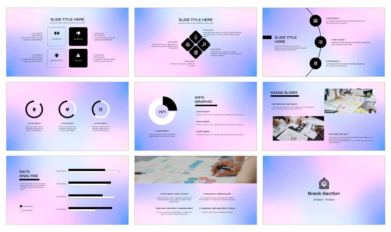 Career Overview Free Google Slides Theme PowerPoint Template