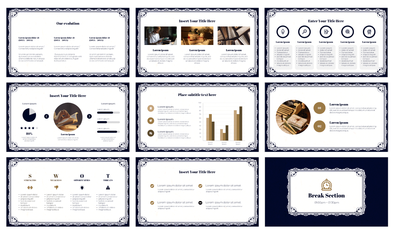 Classic Education Free Google Slides Themes PowerPoint Templates