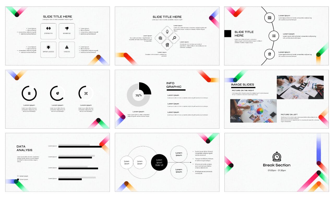 Color Pop Free Google Slides Theme PowerPoint Template