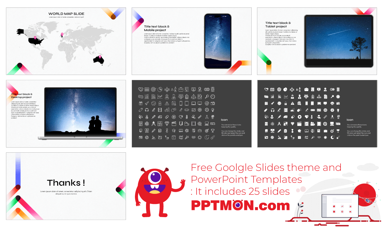 Color Pop Google Slides Theme PowerPoint Template