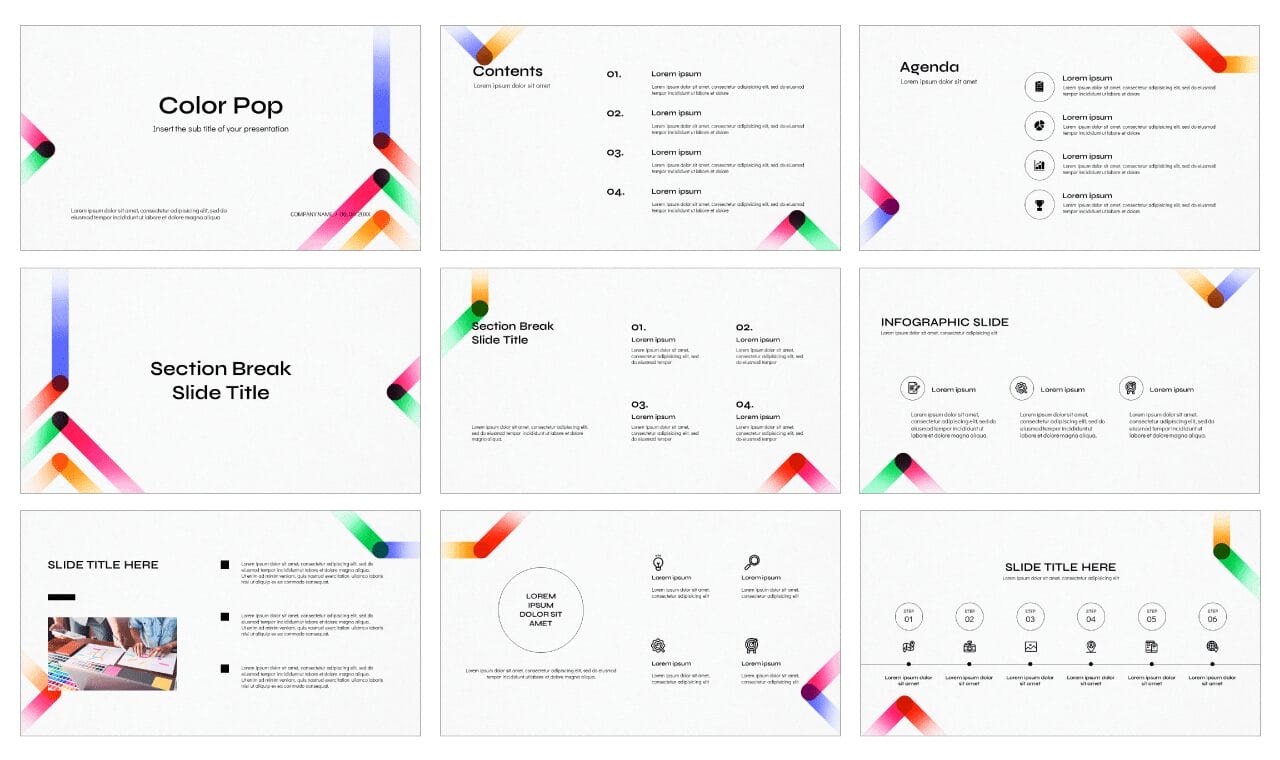 Color Pop Google Slides Themes PowerPoint Templates