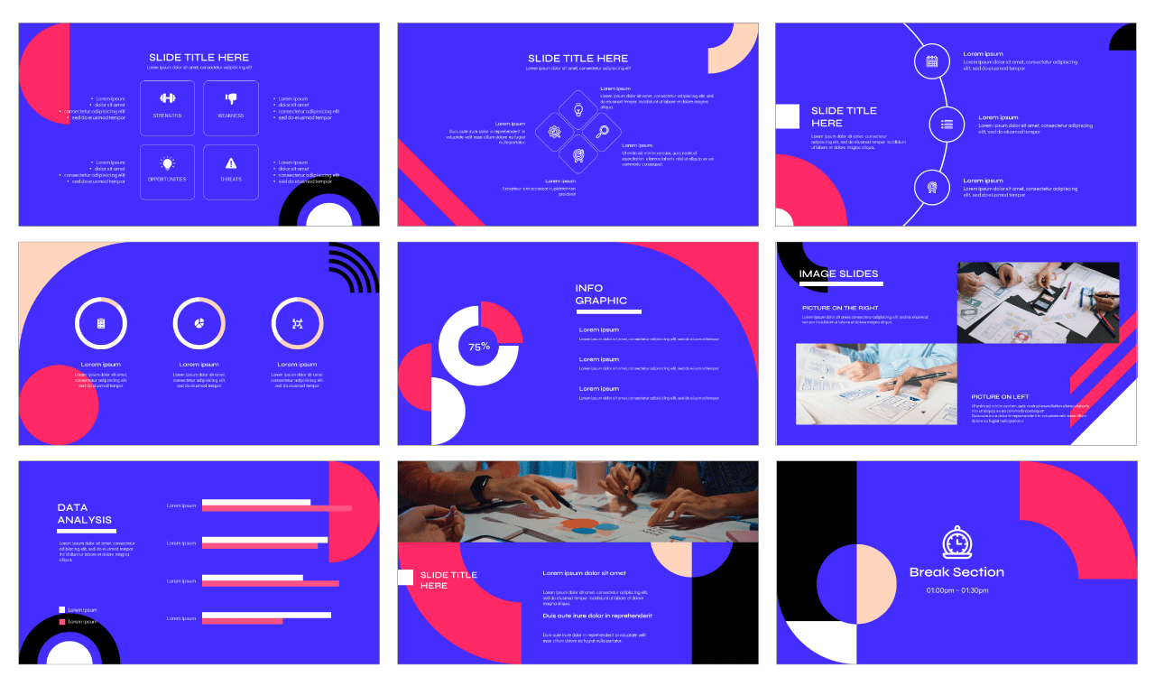 Geometric Design Free Google Slides Themes PowerPoint Templates