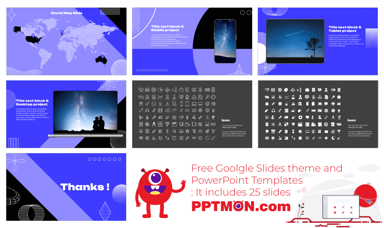 Geometric Thesis Defense Google Slides Themes PowerPoint Templates