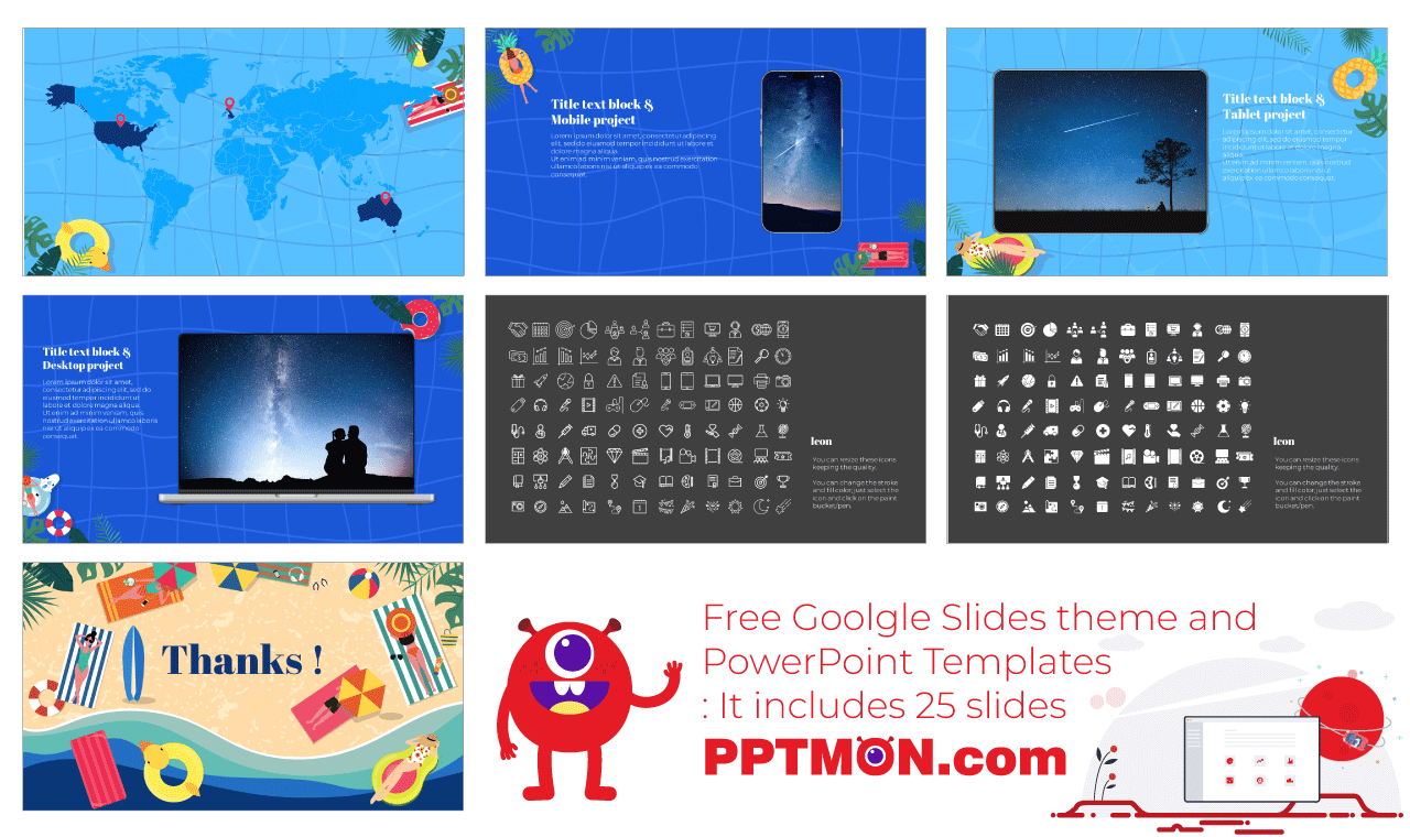 Summer Free Google Slides Themes PowerPoint Templates