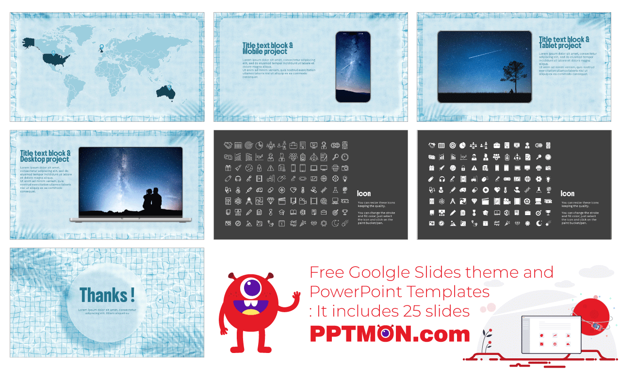 Summer Vacation Google Slides Themes PowerPoint Templates