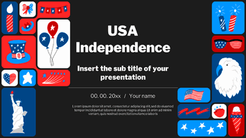 USA Independence Day Free Google Slides PowerPoint Templates