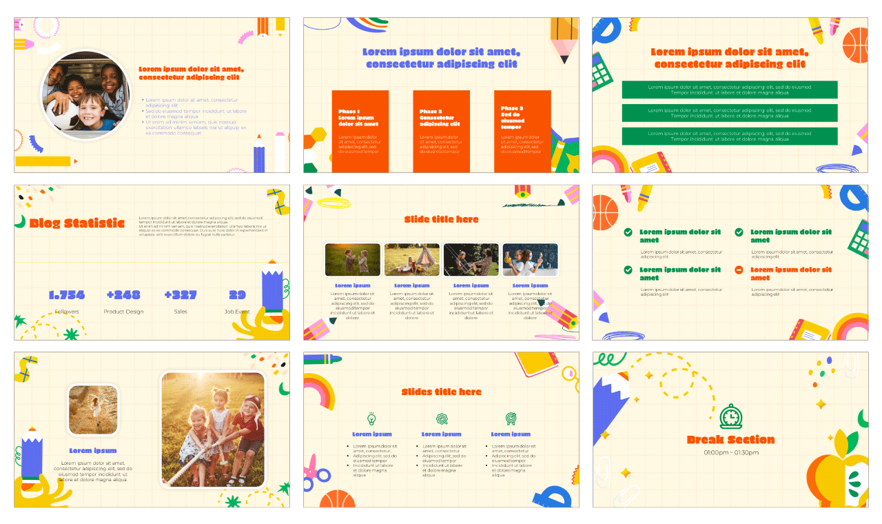 Back to School Free Google Slides Themes PowerPoint Templates