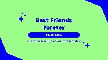 Best Friends Forever Google Slides Themes PowerPoint Templates