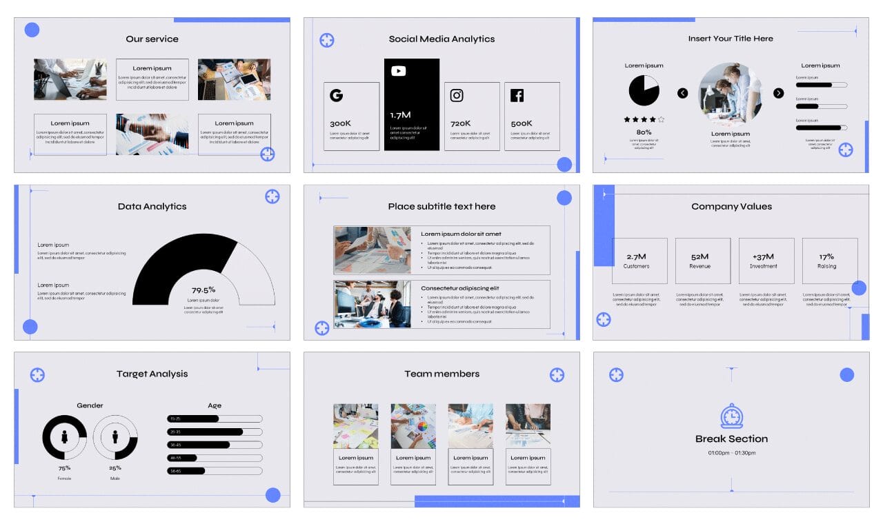 Capturing Success Free Google Slides Theme PowerPoint Template