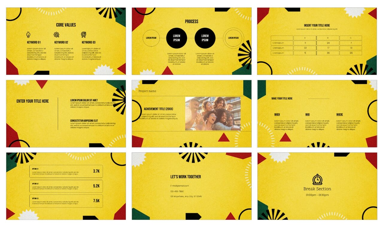 Celebrate Free Google Slide Themes PowerPoint Templates
