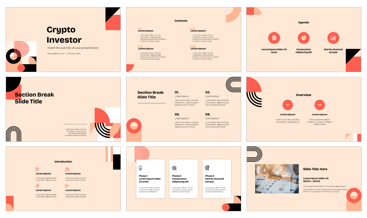 Crypto Investor Google Slides Themes PowerPoint Templates