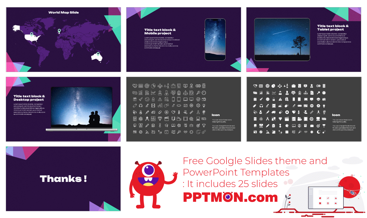 Flat Google Slides Themes PowerPoint Templates