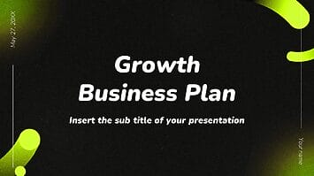Growth Business Plan Google Slides Theme PowerPoint Template