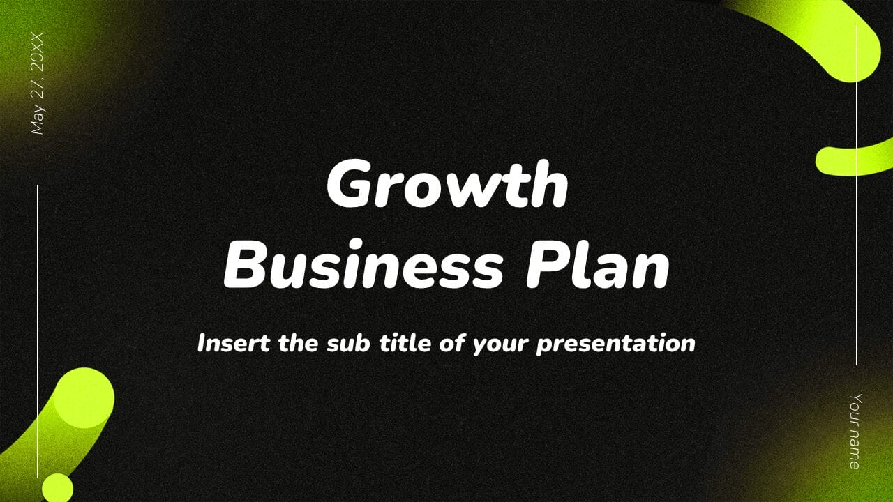 Growth Business Plan Google Slides Theme PowerPoint Template