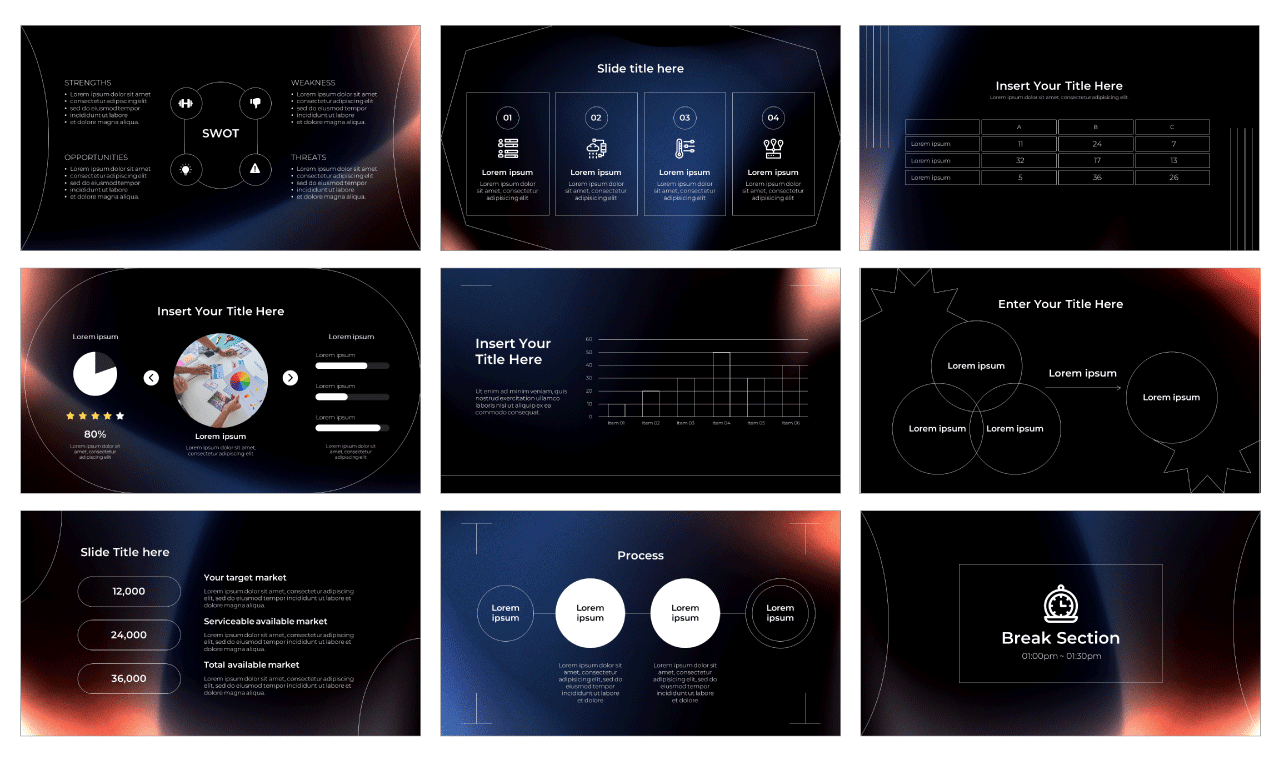 Minimal Conference Free Google Slide Themes PowerPoint Templates
