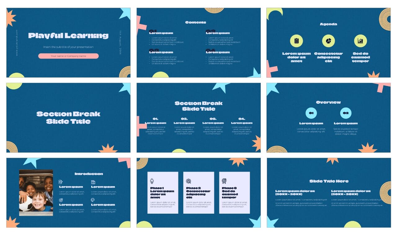 Playful Learning Google Slides Themes PowerPoint Templates