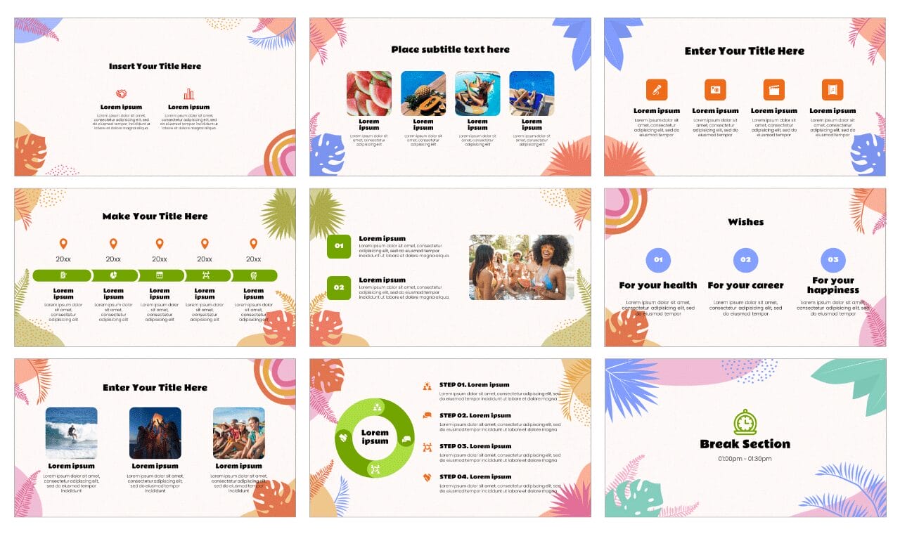 Summer Google Slides Themes PowerPoint Templates