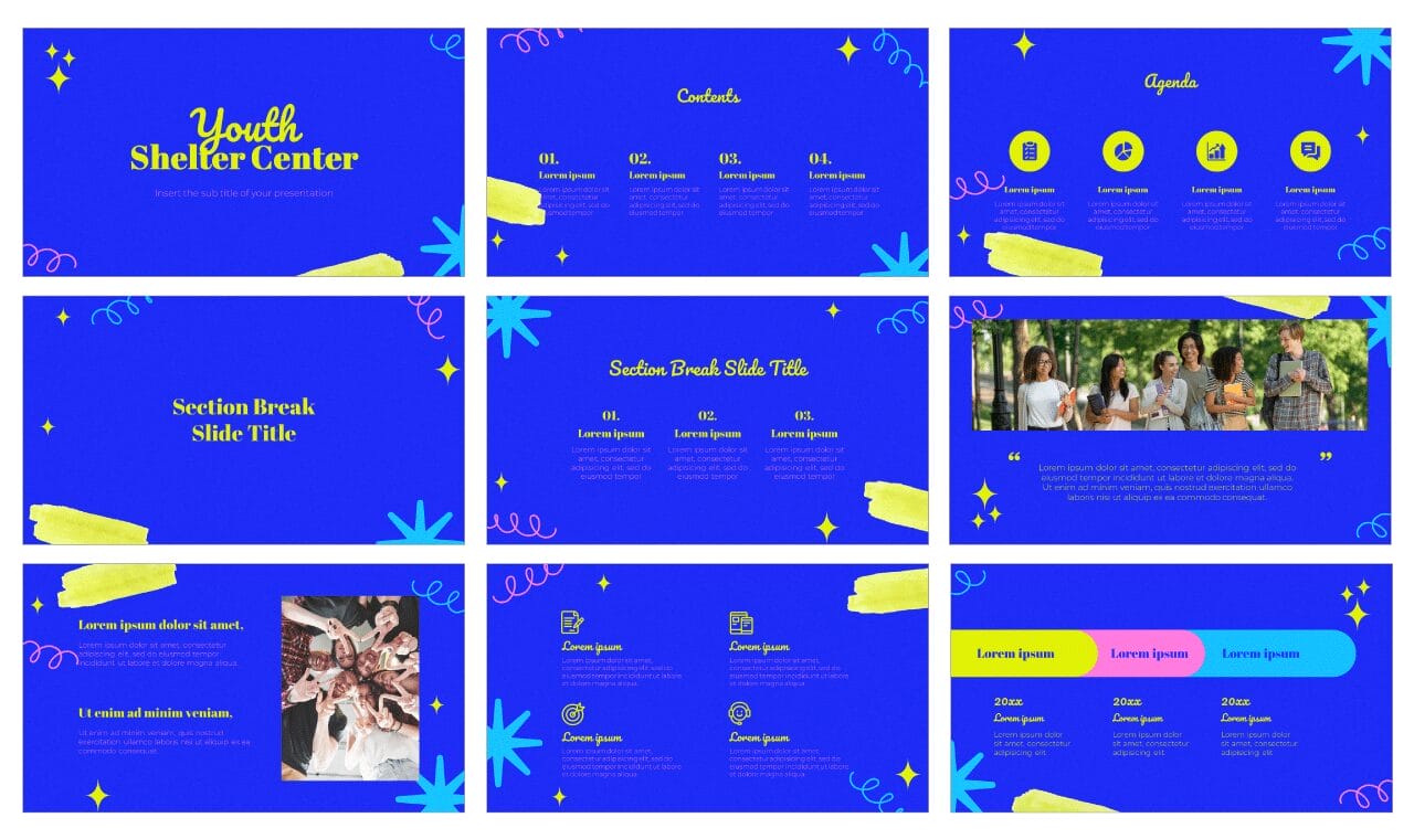 Youth Center Free Google Slides Themes PowerPoint Templates
