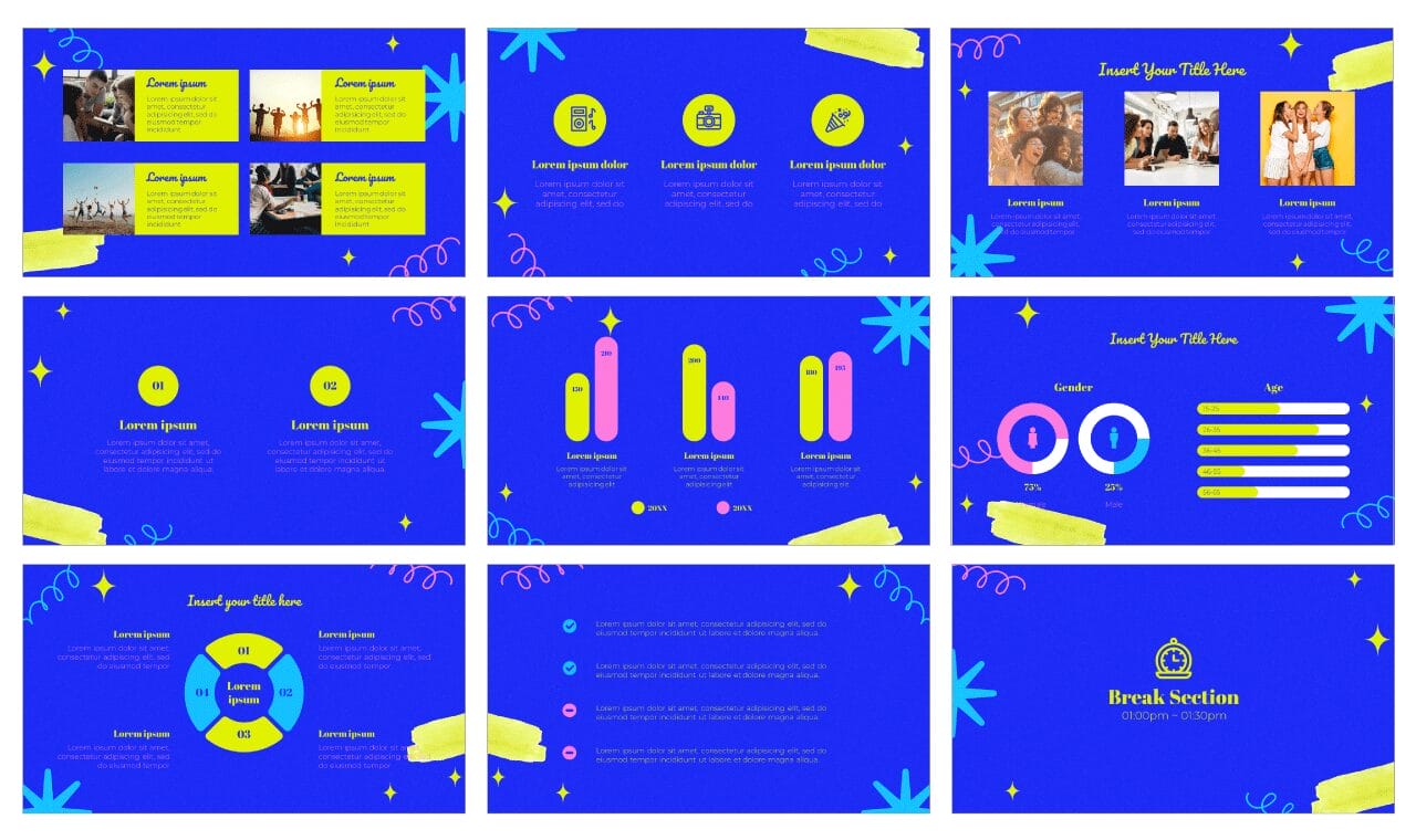 Youth Center Google Slides Themes PowerPoint Templates