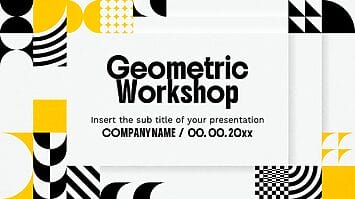 Geometric Workshop Google Slides Themes PowerPoint Templates