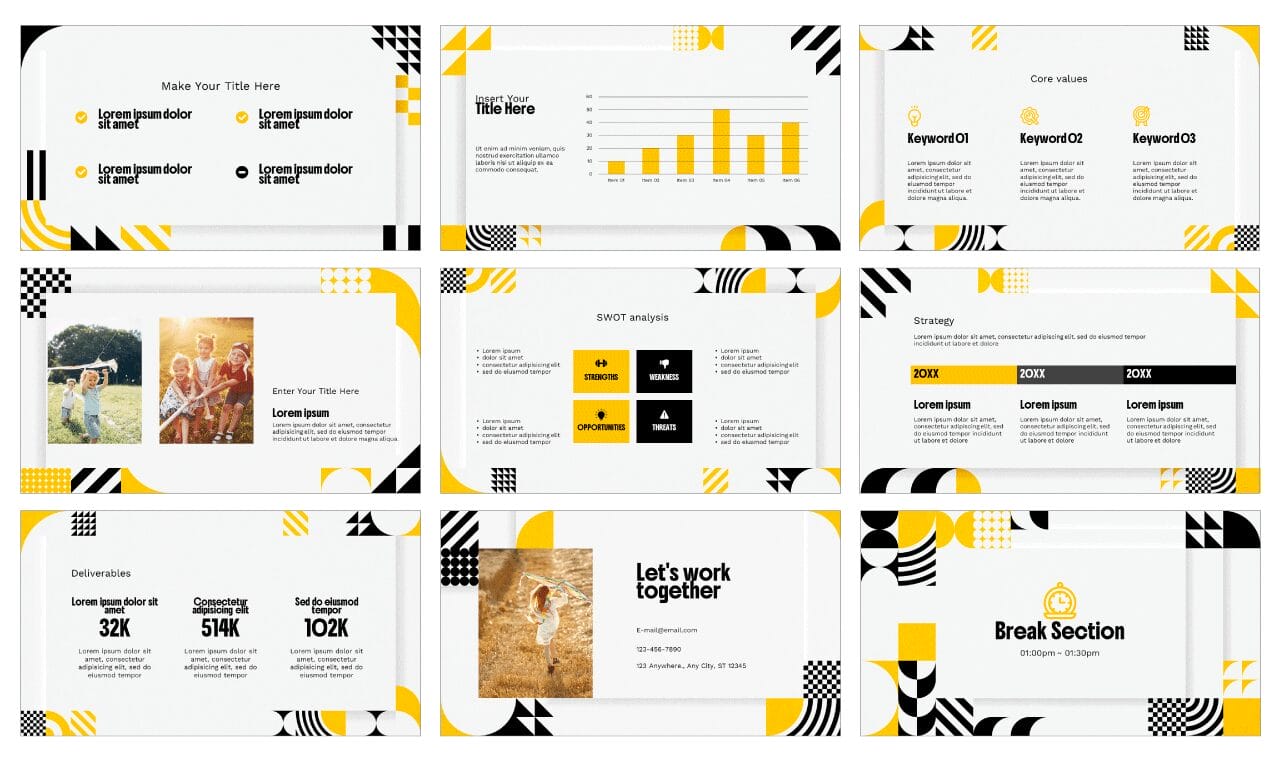 Geometry Workshop Google Slides Themes PowerPoint Templates