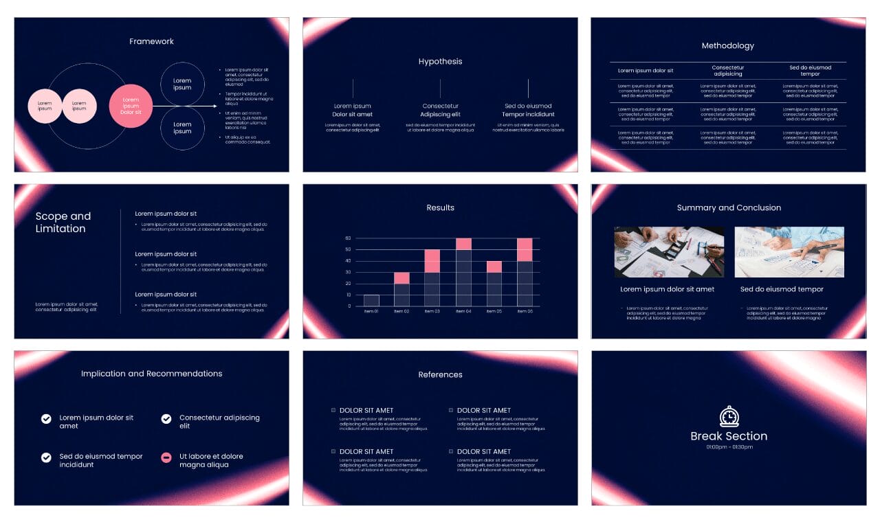 Glowing Effects Free Google Slides Themes PowerPoint Templates